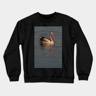 Pelican at Sunset 1 Crewneck Sweatshirt